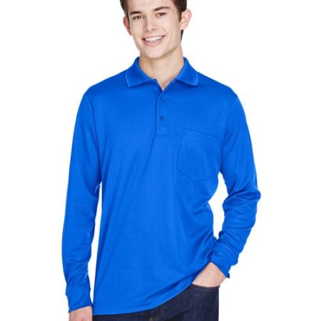 CORE365 - Men's Pinnacle Performance Long Sleeve Piqué Polo with Pocket - 88192P