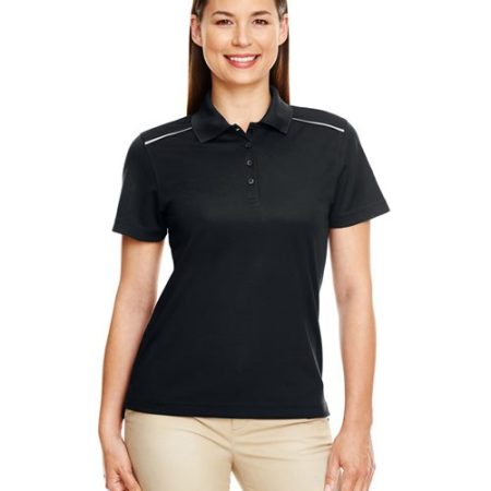 CORE365 - Women's Radiant Performance Piqué Polo with Reflective Piping - 78181R
