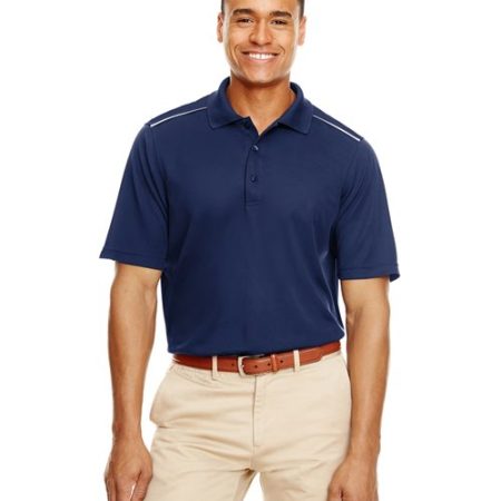 CORE365 - Men's Radiant Performance Piqué Polo with Reflective Piping - 88181R