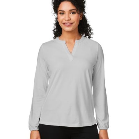 Devon & Jones - Women's Raleigh Half-Placket Knit Top - DP122W