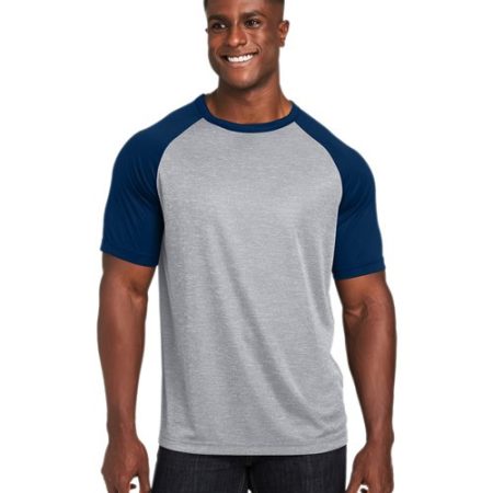 Team 365 - Unisex Zone Colorblock Raglan T-Shirt - TT62