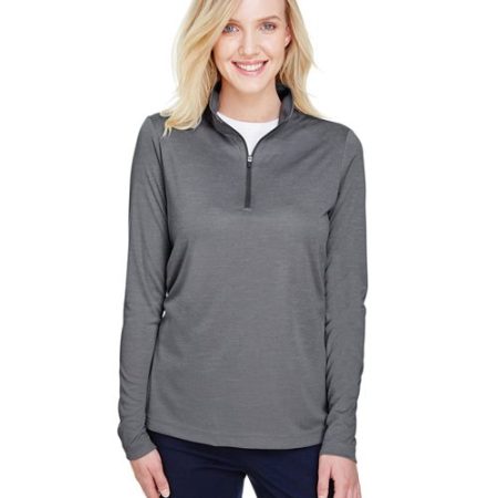 Team 365 - Women's Zone Sonic Heather Performance Quarter-Zip Pullover - TT31HW