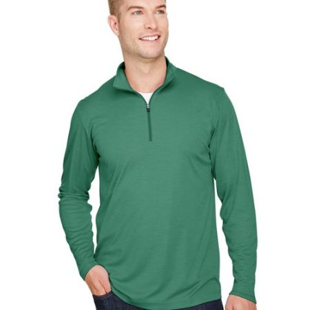 Team 365 - Men's Zone Sonic Heather Performance Quarter-Zip Pullover - TT31H