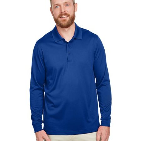 Harriton - Men's Advantage Snag Protection Plus IL Long Sleeve Polo - M348L
