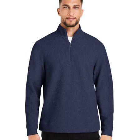North End - Men's Spirit Textured Quarter-Zip Pullover - NE725