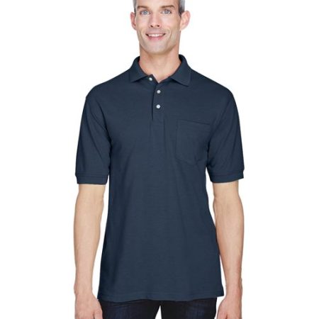 Harriton - Men's Easy Blend™ Polo with Pocket - M265P