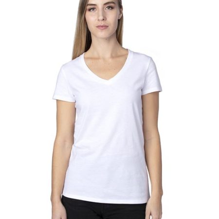 Threadfast Apparel - Women's Ultimate CVC V-Neck T-Shirt - 200RV
