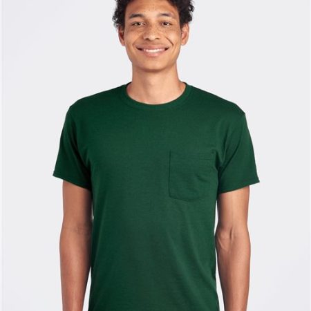JERZEES - Unisex Dri-Power® 50/50 Pocket T-Shirt - 29MPR
