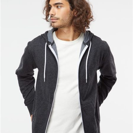 Independent Trading Co. - Unisex Lightweight Full-Zip Hooded Sweatshirt - AFX90UNZ
