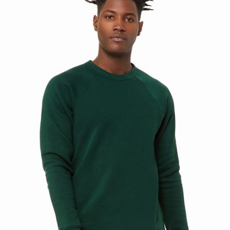 BELLA + CANVAS - Sponge Fleece Raglan Crewneck Sweatshirt - 3901