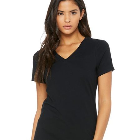 BELLA + CANVAS - Women’s Relaxed Jersey V-Neck Tee - 6405