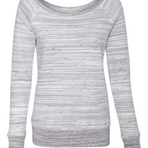 BELLA + CANVAS - Women’s Sponge Fleece Wide Neck Sweatshirt - 7501