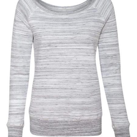 BELLA + CANVAS - Women’s Sponge Fleece Wide Neck Sweatshirt - 7501
