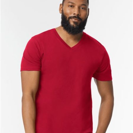 Gildan - Men's Softstyle® V-Neck T-Shirt - 64V00