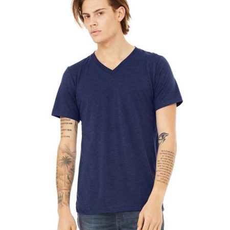 BELLA + CANVAS - Unisex Triblend V-Neck Tee - 3415