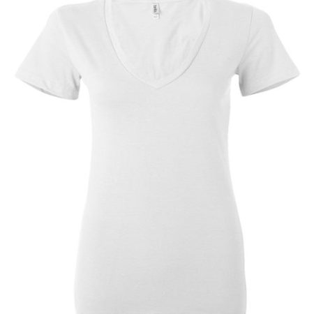 BELLA + CANVAS - Women’s Jersey Deep V-Neck Tee - 6035
