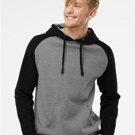 Independent Trading Co. - Raglan Hooded Sweatshirt - IND40RP