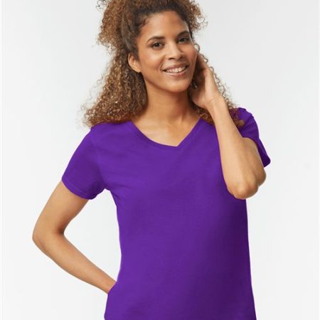 Gildan - Heavy Cotton™ Women’s V-Neck T-Shirt - 5V00L