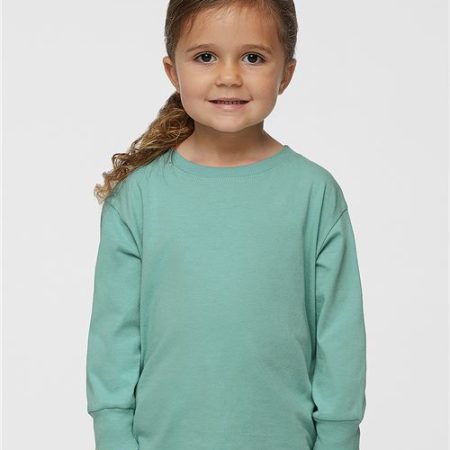 Rabbit Skins - Toddler Fine Jersey Long Sleeve Tee - 3302