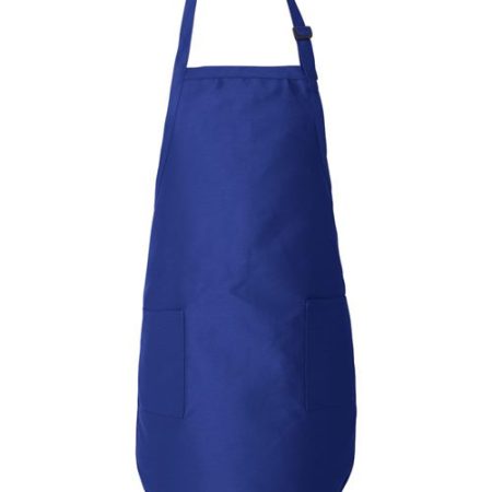 Q-Tees - Full-Length Apron with Pockets - Q4350