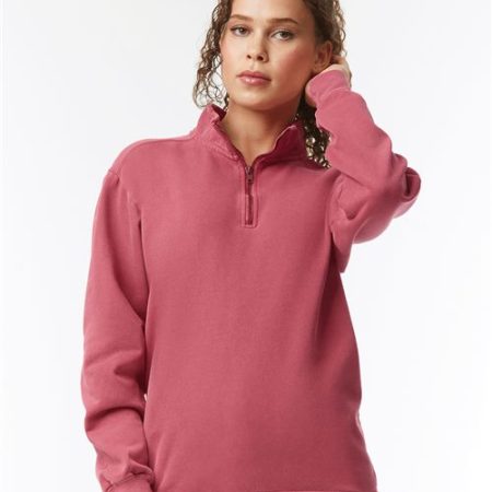 Comfort Colors - Garment-Dyed Quarter Zip Sweatshirt - 1580