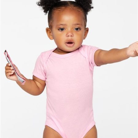 Rabbit Skins - Infant Baby Rib Bodysuit - 4400