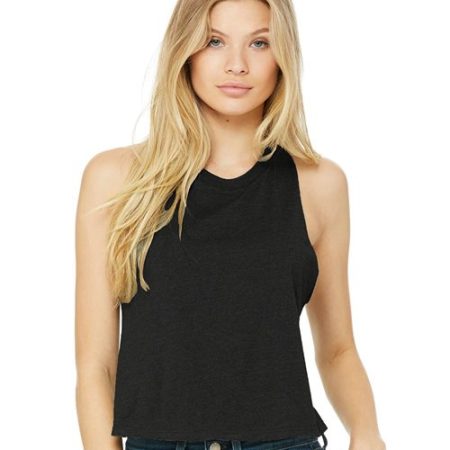 BELLA + CANVAS - Women's Racerback Crop Tank - 6682