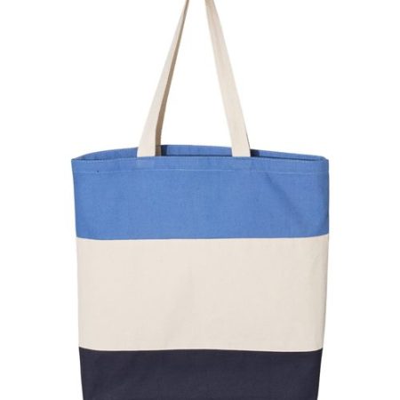 Q-Tees - 11L Tri-Color Tote - Q125900