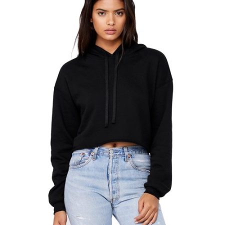 BELLA + CANVAS - Women's Crop Fleece Hoodie - 7502