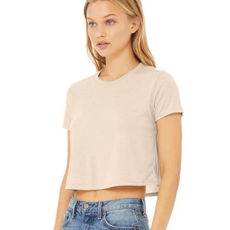 BELLA + CANVAS - Women’s Flowy Crop Tee - 8882