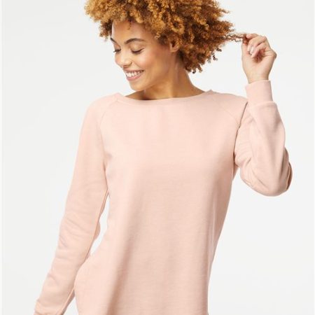 Independent Trading Co. - Women's California Wave Wash Crewneck Sweatshirt - PRM2000