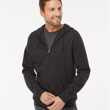 M&O - Unisex Zipper Fleece Hoodie - 3331