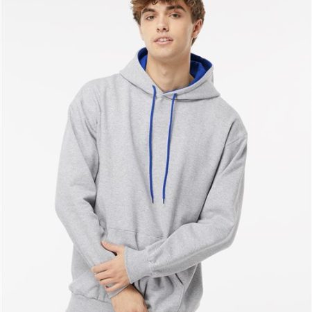 King Fashion - Two-Tone Hooded Sweatshirt - KF9041